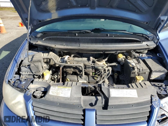 2007 Dodge Grand Caravan SE with VIN 1D4GP24R97B166226, listed as a Copart auction lot 52007485 with 217,468 mi miles and Salvage Title. Bid and sale history available at DreamBid. Image 14.