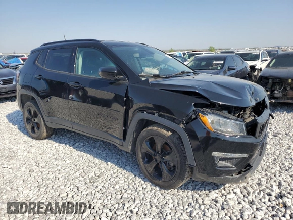 2020 Jeep Compass Latitude z VIN 3C4NJDBB0LT100664, wystawiony jako Copart lot #47980585 z przebiegiem 78 548 mil mil oraz Szkoda całkowita • Salvage title. Historia ofert i sprzedaży dostępna na DreamBid. Obrazek 4.