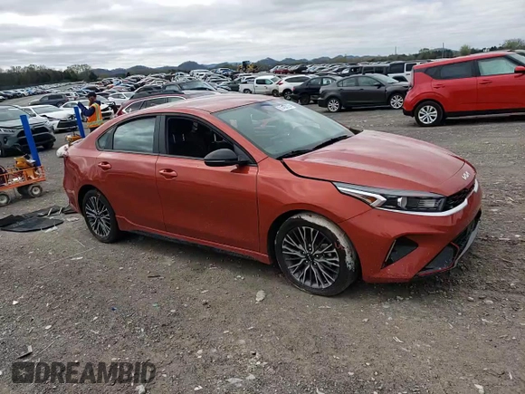 2024 Kia Forte GT-Line with VIN 3KPF54AD3RE716822, listed as a Copart auction lot 51407225 with 22,072 mi miles and Salvage Title. Bid and sale history available at DreamBid. Image 10.