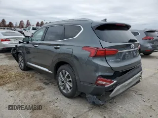 2019 Hyundai Santa Fe Limited with VIN 5NMS5CAD6KH133975, listed as a Copart auction lot 81969714 with 99,275 mi miles and Salvage Title. Bid and sale history available at carsss.com. Image 2.