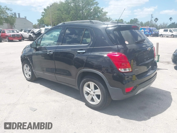 2018 Chevrolet Trax LT with VIN 3GNCJLSB9JL276974, listed as a IAAI auction lot 41959303 with 59,686 mi miles and . Bid and sale history available at carsss.com. Image 3.