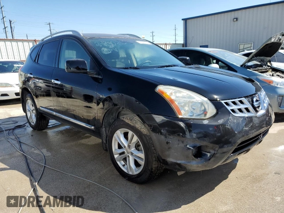 2012 Nissan Rogue S with VIN JN8AS5MT3CW609945, listed as a Copart auction lot 47525564 with 148,541 mi miles and Clean Title. Bid and sale history available at DreamBid. Image 4.
