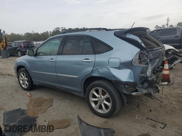 2009 Lexus RX 350 with VIN 2T2GK31U29C069945, listed as a Copart auction lot 49680185 with 248,237 mi miles and Salvage Title. Bid and sale history available at DreamBid. Image 2.