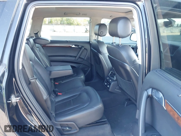 2013 Audi Q7 3.0T Premium Plus with VIN WA1LGAFE3DD015182, listed as a IAAI auction lot 42047442 with 113,003 mi miles. Bid and sale history available at carsss.com. Image 8.
