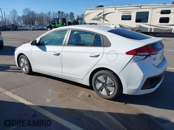 2019 Hyundai Ioniq Blue with VIN KMHC65LC2KU119660, listed as a IAAI auction lot 41710680 with 123,480 mi miles and . Bid and sale history available at DreamBid. Image 3.