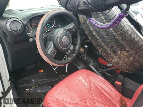 2018 Jeep Wrangler Unlimited Sport S z VIN 1C4BJWDG1JL855855, wystawiony jako Copart lot #56907455 z przebiegiem 61 437 mil mil oraz Szkoda całkowita • Salvage title. Historia ofert i sprzedaży dostępna na DreamBid. Obrazek 8.