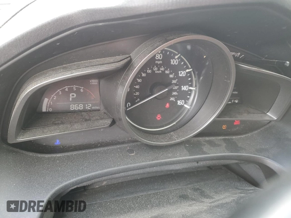 2018 Mazda 3 Touring z VIN 3MZBN1L30JM164074, wystawiony jako Copart lot #56741745 z przebiegiem 86 812 mil mil oraz Szkoda całkowita • Salvage title. Historia ofert i sprzedaży dostępna na DreamBid. Obrazek 9.
