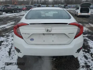 2020 Honda Civic Sedan Sport with VIN 2HGFC2F89LH506406, listed as a Copart auction lot 43236115 with 39,214 mi miles and Salvage Title. Bid and sale history available at carsss.com. Image 6.