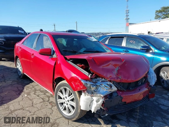 2013 Toyota Camry L with VIN 4T1BF1FKXDU702116, listed as a IAAI auction lot 41757618 with 120,918 mi miles. Bid and sale history available at carsss.com. Image 1.