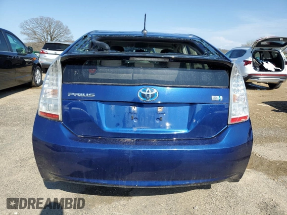 2010 Toyota Prius II with VIN JTDKN3DU6A0209608, listed as a Copart auction lot 54358925 with 196,112 mi miles and Non Repairable. Bid and sale history available at carsss.com. Image 6.