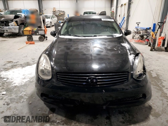 2004 Infiniti G35 Coupe w/Leather with VIN JNKCV54E94M811486, listed as a Copart auction lot 45891785 with 165,607 mi miles and Clean Title. Bid and sale history available at carsss.com. Image 5.
