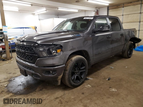 2024 Ram 1500 Lone Star z VIN 1C6SRFFT4RN231607, wystawiony jako Copart lot #86272504 z przebiegiem 7 510 mil mil oraz Szkoda całkowita • Salvage title. Historia ofert i sprzedaży dostępna na DreamBid. Obrazek 1.