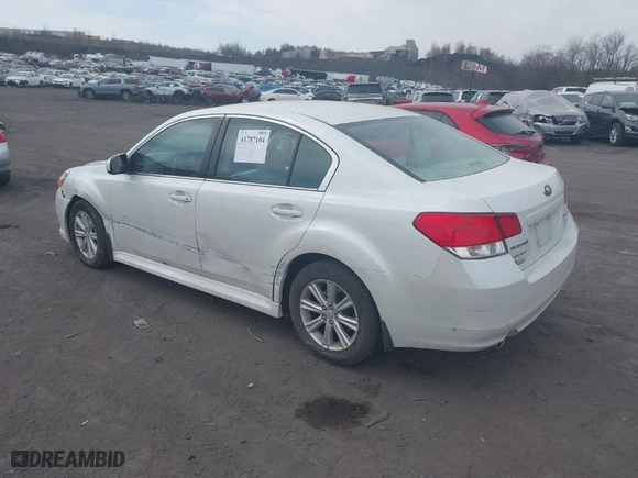 2012 Subaru Legacy 2.5i Premium with VIN 4S3BMBC62C3011819, listed as a IAAI auction lot 41787104 with 34157 miles. Bid and sale history available at carsss.com. Image 3.