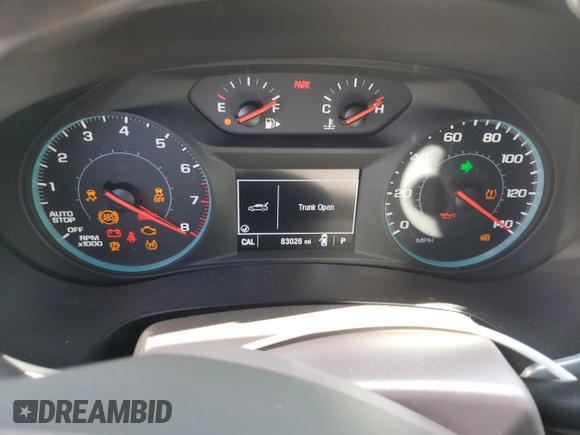 2022 Chevrolet Malibu LT with VIN 1G1ZD5ST3NF130691, listed as a Copart auction lot 52764645 with 83,026 mi miles and Salvage Title. Bid and sale history available at DreamBid. Image 9.