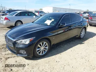 2016 Infiniti Q50 3.0t Premium with VIN JN1EV7AR4GM345731, listed as a IAAI auction lot 41836075 with 88,682 mi miles. Bid and sale history available at carsss.com. Image 2.
