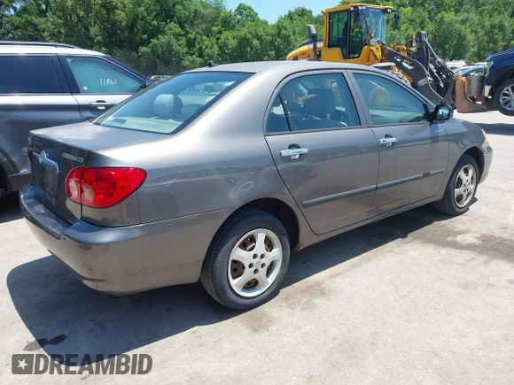2005 Toyota Corolla CE with VIN 1NXBR32E85Z396750, listed as a IAAI auction lot 42560864 with 240,893 mi miles and . Bid and sale history available at DreamBid. Image 4.
