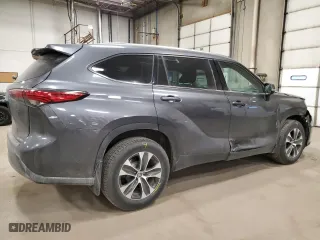 2020 Toyota Highlander XLE with VIN 5TDGZRBH3LS017789, listed as a Copart auction lot 47644425 with 99,548 mi miles and Salvage Title. Bid and sale history available at carsss.com. Image 3.