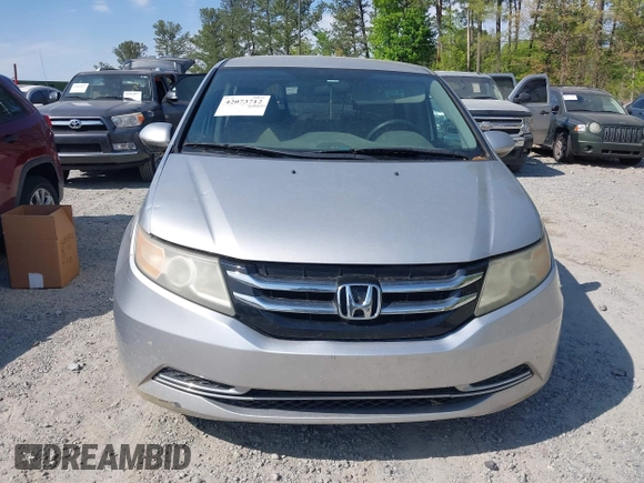 2014 Honda Odyssey EX with VIN 5FNRL5H44EB066739, listed as a IAAI auction lot 42073712 with Not Provided miles and . Bid and sale history available at carsss.com. Image 13.
