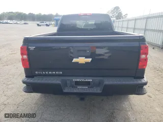 2018 Chevrolet Silverado 1500 Custom with VIN 1GCRCPEC4JZ264250, listed as a Copart auction lot 50383785 with 98,181 mi miles and Salvage Title. Bid and sale history available at carsss.com. Image 6.