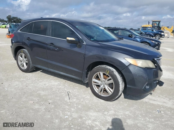 2014 Acura RDX with VIN 5J8TB3H32EL007420, listed as a Copart auction lot 87046664 with 166,140 mi miles and Salvage Title. Bid and sale history available at carsss.com. Image 4.