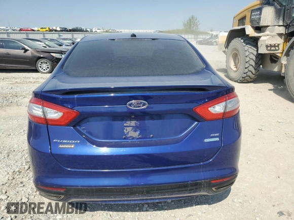 2015 Ford Fusion SE z VIN 3FA6P0H96FR104855, wystawiony jako Copart lot #51948365 z przebiegiem 84 281 mil mil oraz Szkoda całkowita • Salvage title. Historia ofert i sprzedaży dostępna na DreamBid. Obrazek 6.