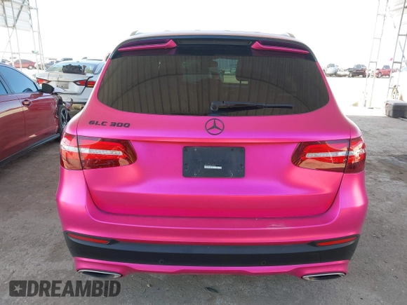 2018 Mercedes-Benz GLC 300 with VIN WDC0G4JB9JV048422, listed as a IAAI auction lot 41772883 with 143,331 mi miles and . Bid and sale history available at DreamBid. Image 16.