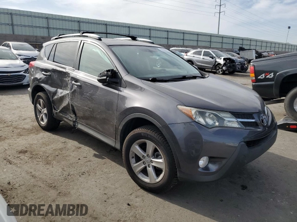 2013 Toyota RAV4 XLE z VIN 2T3RFREV5DW054023, wystawiony jako Copart lot #58538885 z przebiegiem 103 284 mil mil oraz Szkoda całkowita • Salvage title. Historia ofert i sprzedaży dostępna na DreamBid. Obrazek 4.