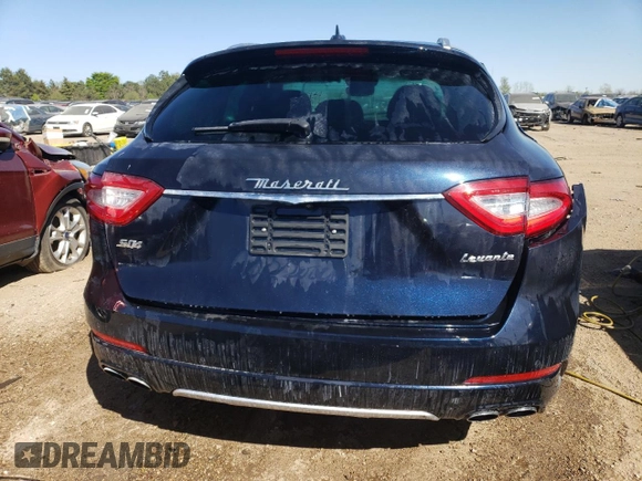 2019 Maserati Levante S with VIN ZN661YUL5KX313029, listed as a Copart auction lot 51837994 with 9,474 mi miles and Salvage Title. Bid and sale history available at carsss.com. Image 6.