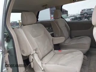 2007 Toyota Sienna CE with VIN 5TDZK23C27S063188, listed as a IAAI auction lot 41947069 with 186,542 mi miles. Bid and sale history available at carsss.com. Image 8.