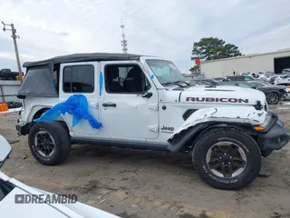 2022 Jeep Wrangler Unlimited Rubicon z VIN 1C4HJXFN4NW123610, wystawiony jako IAAI lot #41396002 z przebiegiem 45 083 mil mil oraz . Historia ofert i sprzedaży dostępna na DreamBid. Obrazek 13.