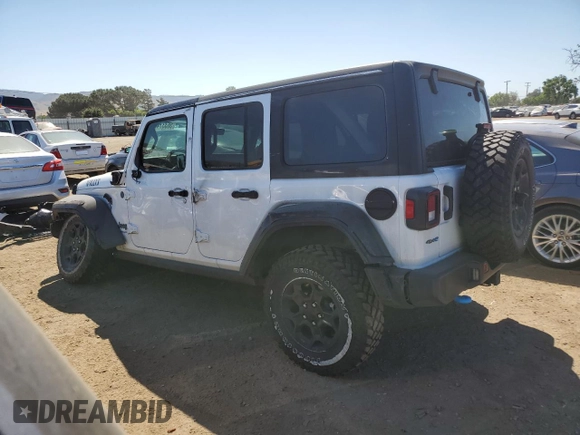 2023 Jeep Wrangler с VIN 1C4JJXN65PW651137, выставлен на аукционе Copart как лот 56337465 с пробегом 22 349 миль миль и Списание • Salvage title. История ставок и продаж доступна на DreamBid. Изображение 2.