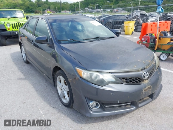 2012 Toyota Camry L with VIN 4T1BF1FK6CU046429, listed as a IAAI auction lot 42153837 with 211,610 mi miles. Bid and sale history available at carsss.com. Image 1.