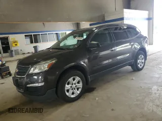 2017 Chevrolet Traverse LS z VIN 1GNKVFKD6HJ328081, wystawiony jako Copart lot #60436845 z przebiegiem 198 969 mil mil oraz Czysty tytuł • Clean title. Historia ofert i sprzedaży dostępna na DreamBid. Obrazek 1.