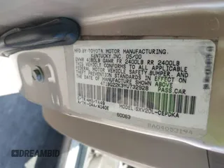 2000 Toyota Camry CE z VIN 4T1BG22K3YU732928, wystawiony jako IAAI lot #42326867 z przebiegiem 122 281 mil mil oraz . Historia ofert i sprzedaży dostępna na DreamBid. Obrazek 9.