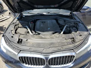 2018 BMW 7 Series 740i with VIN WBA7E2C58JG743126, listed as a Copart auction lot 53843795 with 90,614 mi miles and Salvage title. Bid and sale history available at DreamBid. Image 11.
