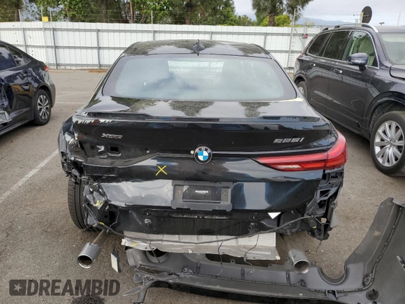 2021 BMW 2 Series 228i xDrive with VIN WBA73AK09M7G99831, listed as a Copart auction lot 71765203 with 17,876 mi miles. Bid and sale history available at carsss.com. Image 6.