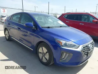 2021 Hyundai Ioniq SE with VIN KMHC75LC5MU255040, listed as a IAAI auction lot 41733583 with 75,517 mi miles and . Bid and sale history available at DreamBid. Image 1.