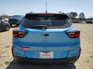 2025 Chevrolet TrailBlazer RS with VIN KL79MTSL7SB047633, listed as a Copart auction lot 49084135 with 446 mi miles and Salvage Title. Bid and sale history available at carsss.com. Image 6.