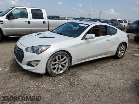 2013 Hyundai Genesis Coupe Track z VIN KMHHU6KJ3DU106016, wystawiony jako Copart lot #54220705 z przebiegiem 145 910 mil mil oraz Czysty tytuł • Clean title. Historia ofert i sprzedaży dostępna na DreamBid. Obrazek 1.