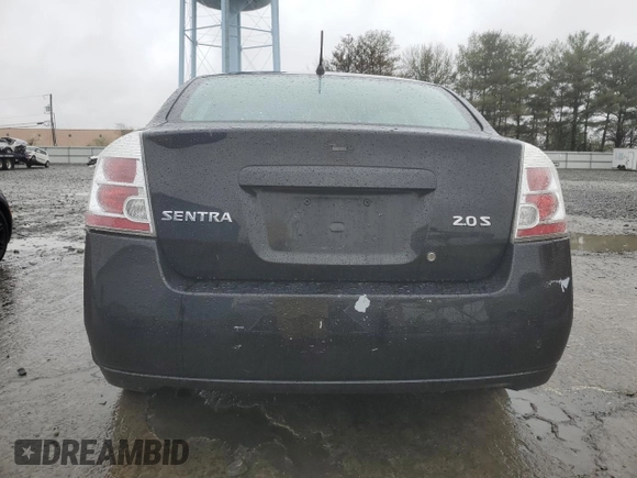 2007 Nissan Sentra 2.0 with VIN 3N1AB61E27L681337, listed as a Copart auction lot 51576185 with 119,921 mi miles and Clean Title. Bid and sale history available at DreamBid. Image 6.