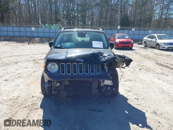 2016 Jeep Renegade Latitude with VIN ZACCJABT1GPD41970, listed as a IAAI auction lot 41795204 with 124,997 mi miles and . Bid and sale history available at carsss.com. Image 6.