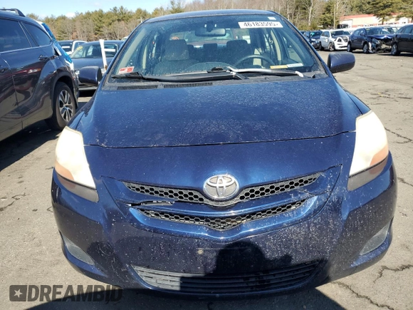 2008 Toyota Yaris with VIN JTDBT923484024267, listed as a Copart auction lot 46183595 with 180,534 mi miles and Salvage Title. Bid and sale history available at carsss.com. Image 5.