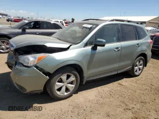 2014 Subaru Forester Premium z VIN JF2SJAEC4EH530304, wystawiony jako Copart lot #63762275 z przebiegiem 41 508 mil mil oraz Szkoda całkowita • Salvage title. Historia ofert i sprzedaży dostępna na DreamBid. Obrazek 1.