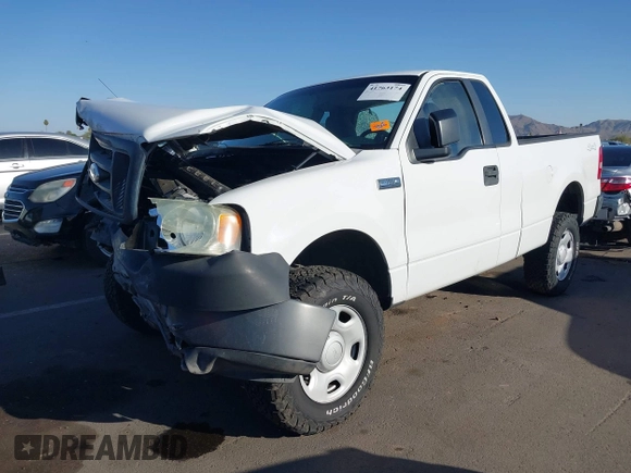 2008 Ford F-150 XL with VIN 1FTRF14V48KD70417, listed as a IAAI auction lot 41763174 with 109,807 mi miles. Bid and sale history available at carsss.com. Image 2.