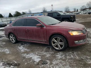 2015 Volkswagen Passat 1.8T SE w/Sunroof & Nav with VIN 1VWBT7A36FC061293, listed as a Copart auction lot 87869685 with 197,532 mi miles and Salvage Title. Bid and sale history available at carsss.com. Image 4.