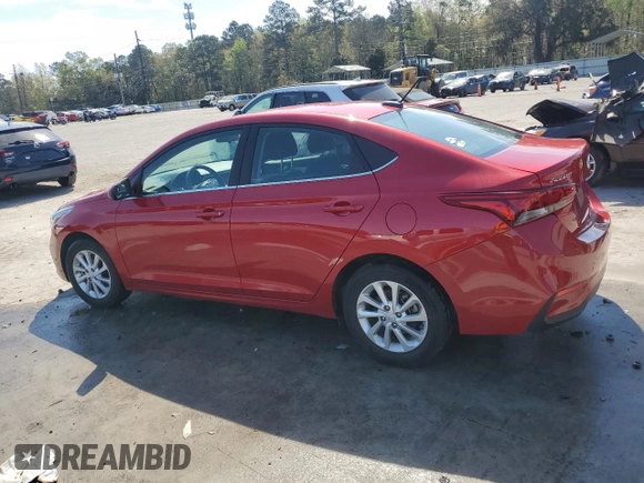 2022 Hyundai Accent SE with VIN 3KPC24A68NE180263, listed as a Copart auction lot 50977145 with 33,320 mi miles and Salvage Title. Bid and sale history available at DreamBid. Image 2.
