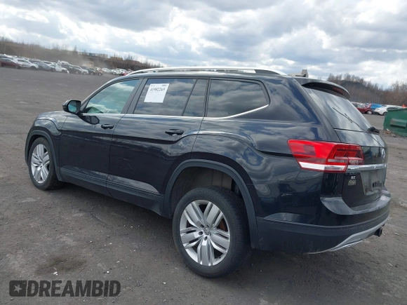 2019 Volkswagen Atlas SE z VIN 1V2UR2CA6KC580992, wystawiony jako IAAI lot #41902265 z przebiegiem 63 233 mil mil oraz . Historia ofert i sprzedaży dostępna na DreamBid. Obrazek 3.