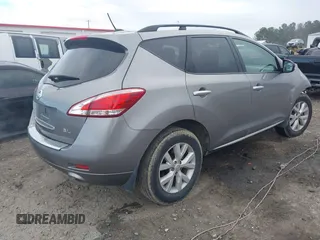 2011 Nissan Murano SL with VIN JN8AZ1MU2BW066230, listed as a IAAI auction lot 41187816 with 135,774 mi miles and . Bid and sale history available at DreamBid. Image 4.