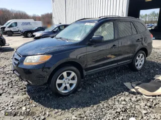 2009 Hyundai Santa Fe SE with VIN 5NMSH13E79H307273, listed as a Copart auction lot 50799225 with 173,807 mi miles and Salvage Title. Bid and sale history available at carsss.com. Image 1.