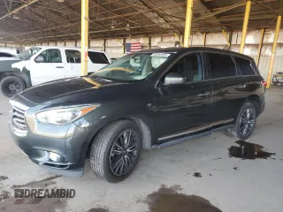 2015 Infiniti QX60 with VIN 5N1AL0MM9FC526946, listed as a Copart auction lot 58983895 with 128,341 mi miles and Salvage title. Bid and sale history available at DreamBid. Image 1.